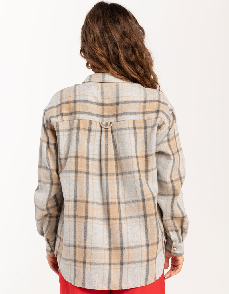 RSQ Womens Basic Flannel image number 3