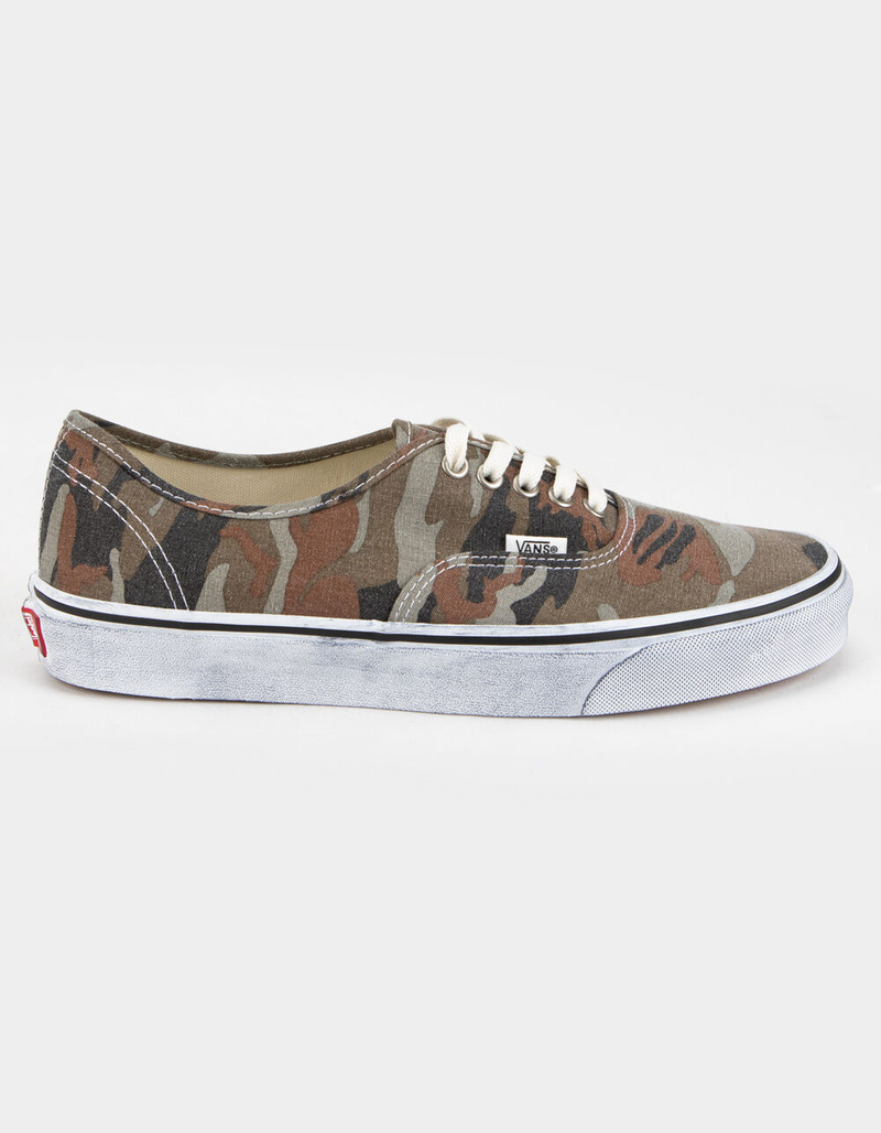 VANS Washed Camo Authentic Mens Shoes image number 0
