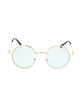 BLUE CROWN Tiny Round Sunglasses image number 2
