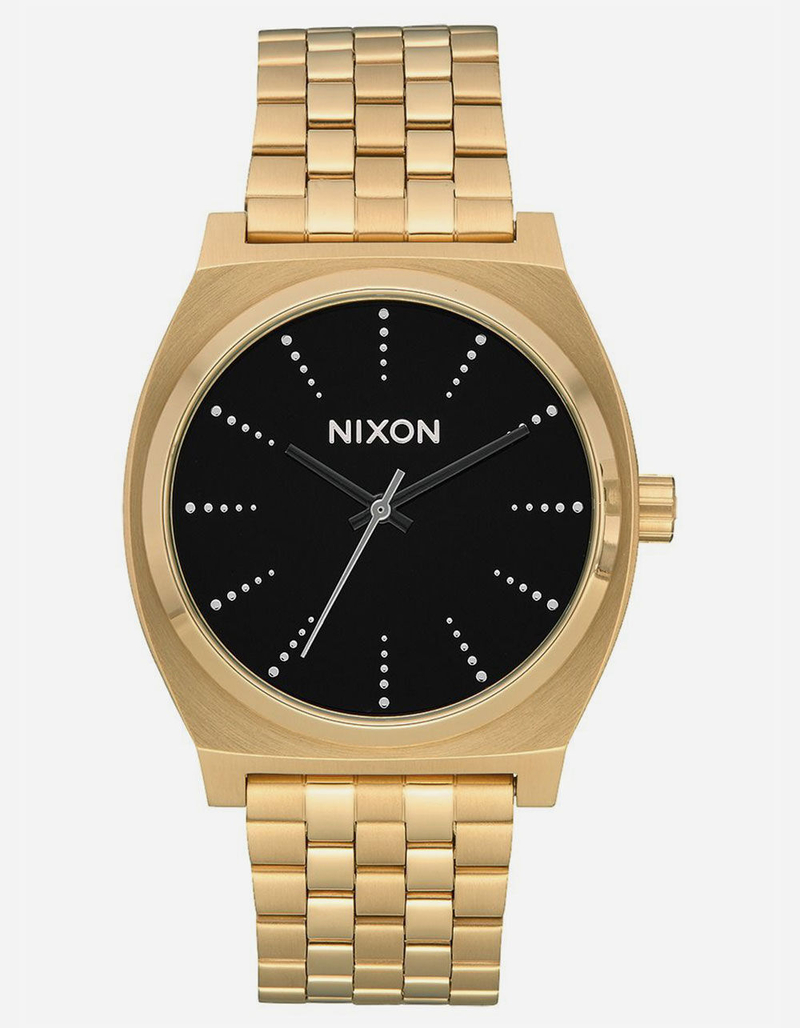 NIXON Simplify Time Teller Gold & Black Watch image number 0