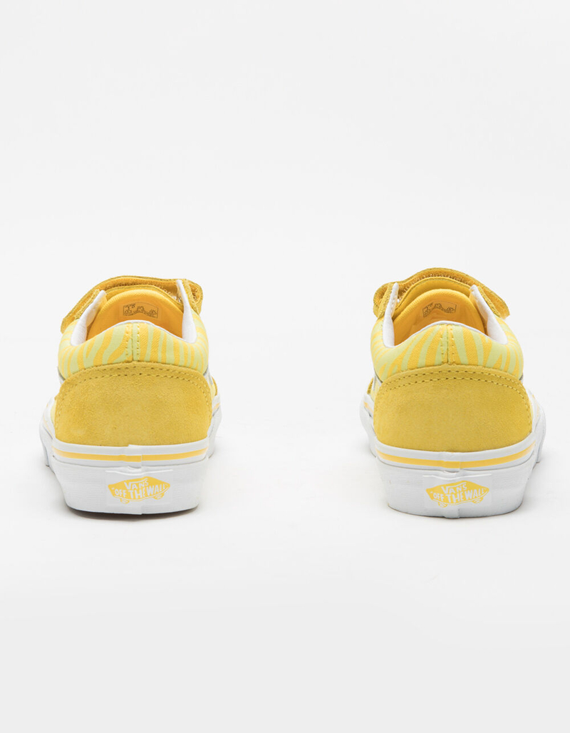 VANS Neon Animal Old Skool V Juniors Shoes image number 3