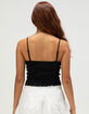 FULL TILT Pointelle Charm Womens Cami image number 4