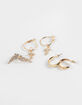 FULL TILT 3 Pack Wing Cross Earrings image number 1