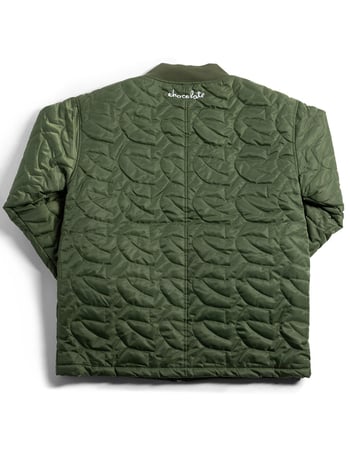 CHOCOLATE Chunk C Mens Quilted Jacket Alternative Image