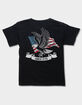 EAGLE Flag Unisex Kids Tee image number 1