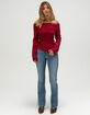 ABRAND 00 Super Low Kick Shannon Womens Jeans image number 1