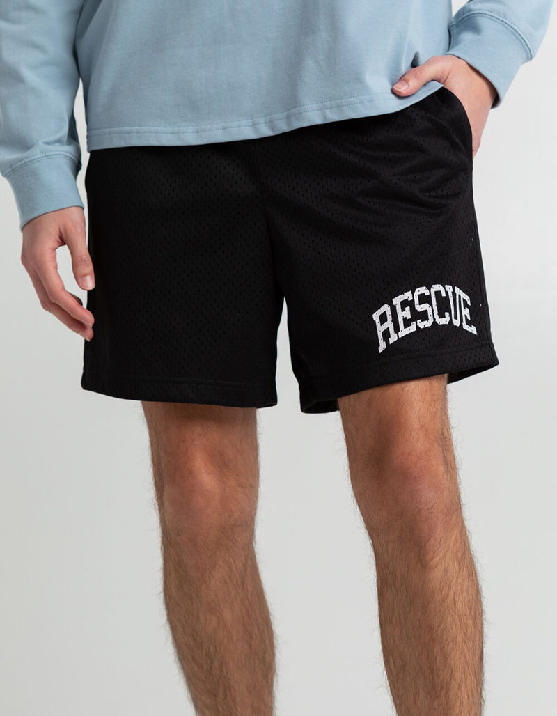 RSQ Mens Collegiate Mesh Shorts image number 0