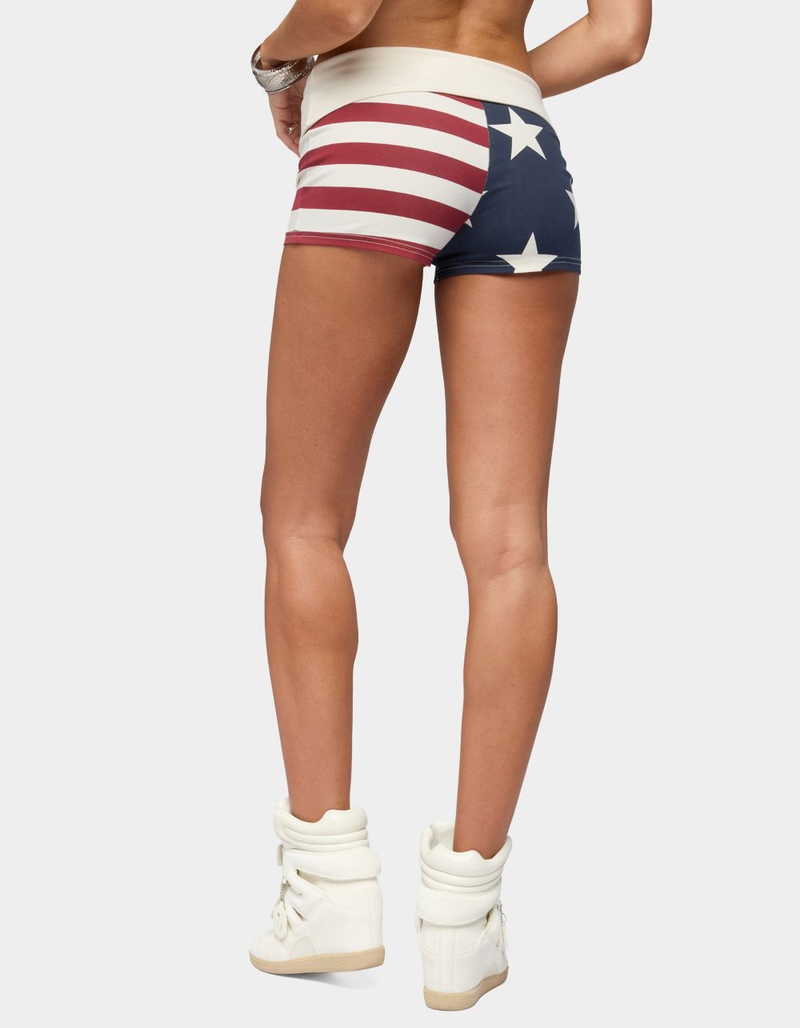 EDIKTED USA Foldover Shorts image number 2