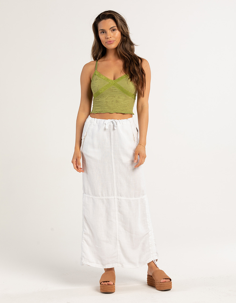 BDG Urban Outfitters Baggy Linen Womens Maxi Skirt image number 0