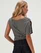 BDG Urban Outfitters Livia Womens Off The Shoulder Top image number 5