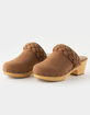 SODA Morel Womens Wood Clogs image number 1