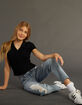 RSQ Girls 90s Jeans image number 9