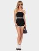 EDIKTED Kit Contrast Ribbed Romper image number 1