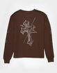 HOURS OF OPERATION Infinity Mens Long Sleeve Waffle Knit Shirt image number 1