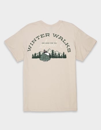 PEANUTS Winter Walks Unisex Tee Alternative Image