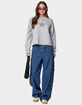EDIKTED Gingham Star Sweatshirt image number 2