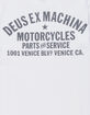 DEUS EX MACHINA Venice Address Mens Tee image number 3