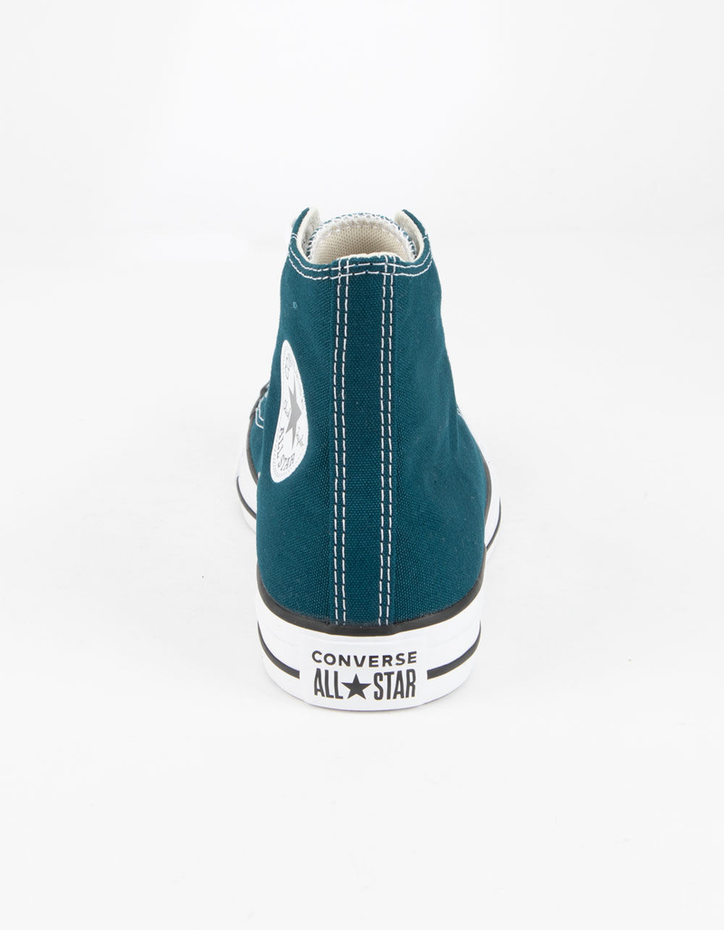 CONVERSE Chuck Taylor All Star Seasonal Color Midnight Turq Womens High Top Shoes image number 3