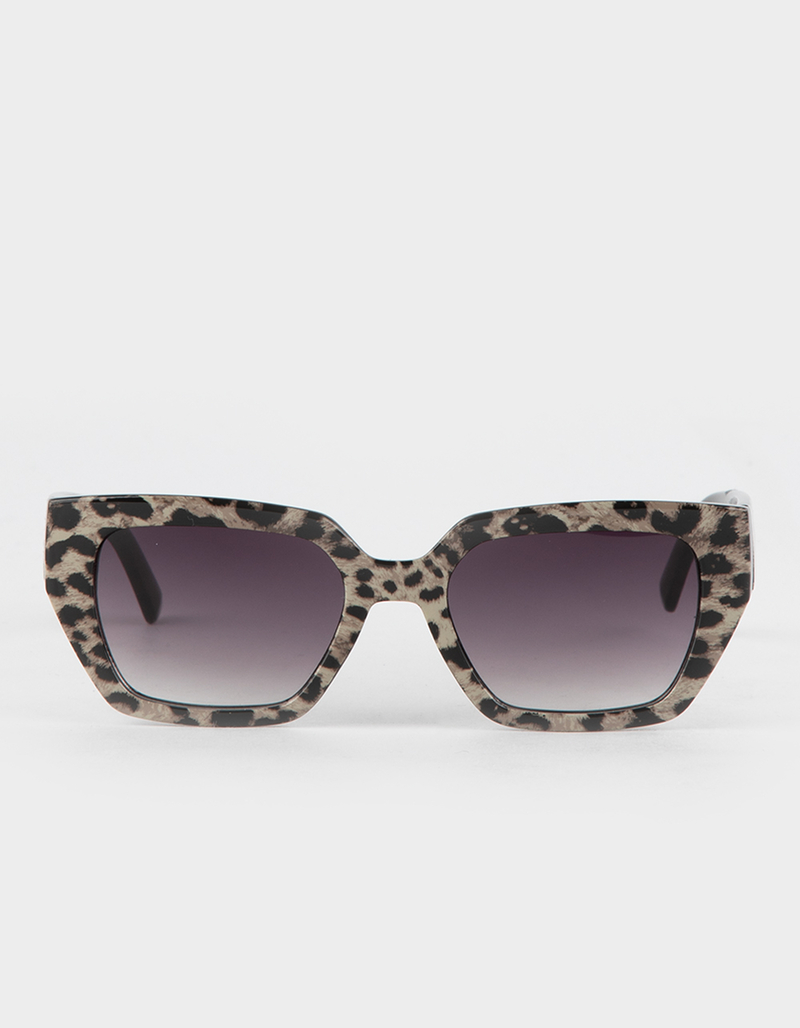 RSQ Leopard Cat Eye Sunglasses image number 1
