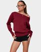 EDIKTED Off Shoulder Oversized Sweater image number 2