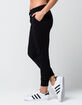 FULL TILT Essential Solid Fleece Womens Jogger Pants image number 2