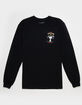 RIOT SOCIETY x Peanuts Snoopy's Gym Club Mens Long Sleeve Tee image number 2