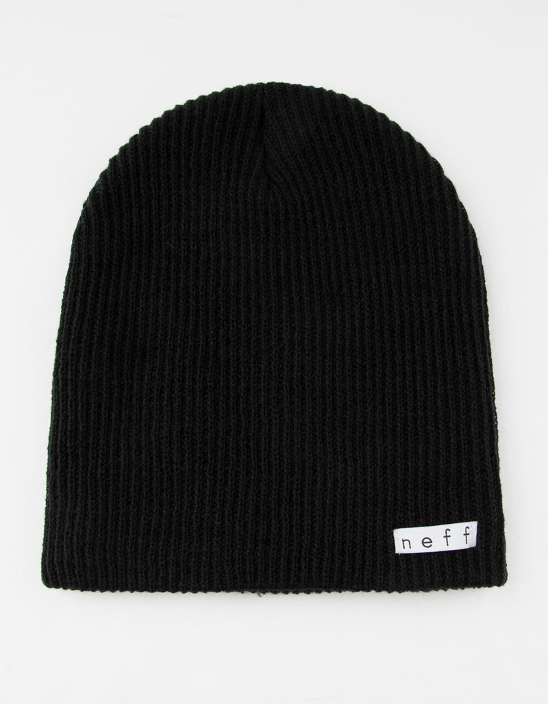 NEFF Daily Black Beanie image number 0