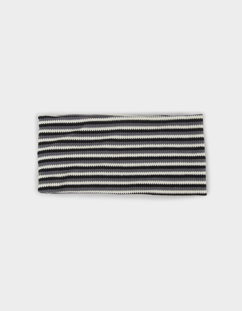FULL TILT Striped Oversized Cotton Headband image number 1
