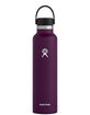 HYDRO FLASK Eggplant 24oz Standard Mouth Water Bottle image number 1