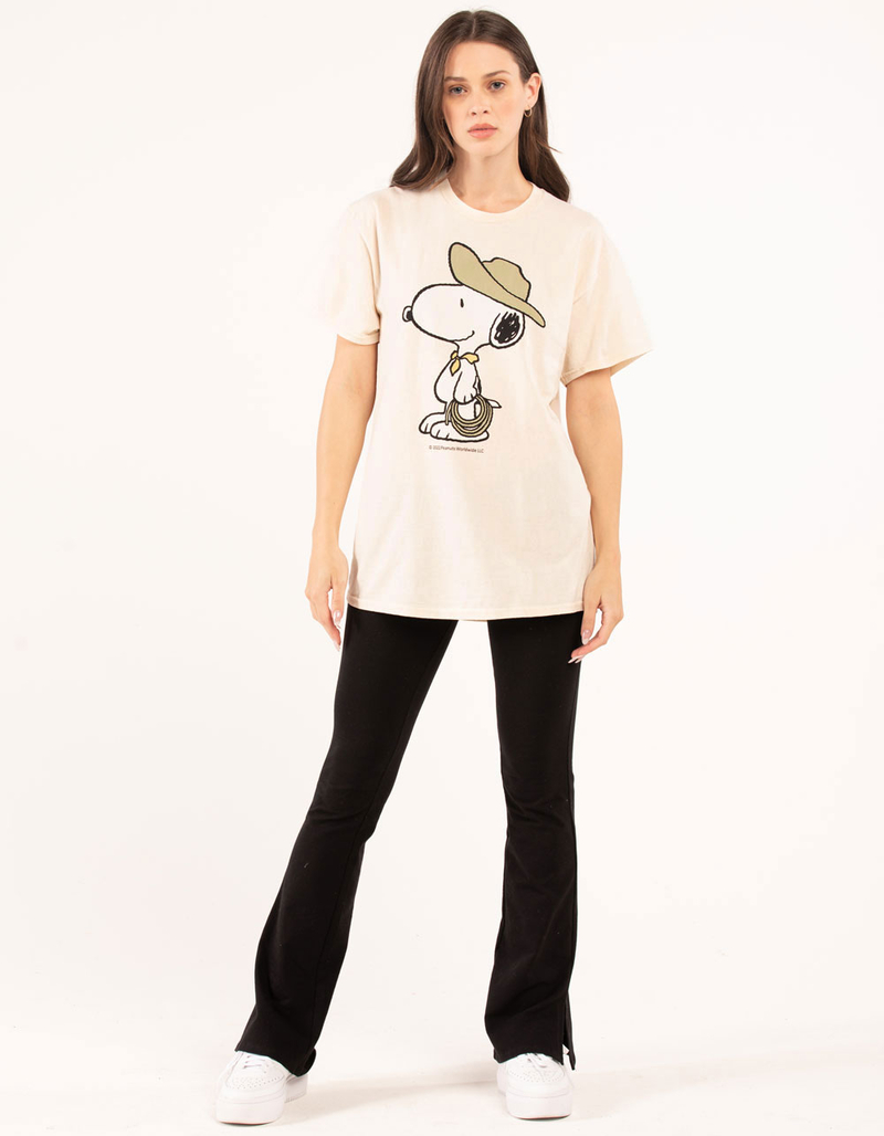 VINYL ICONS Snoopy Cowboy Womens Tee image number 3