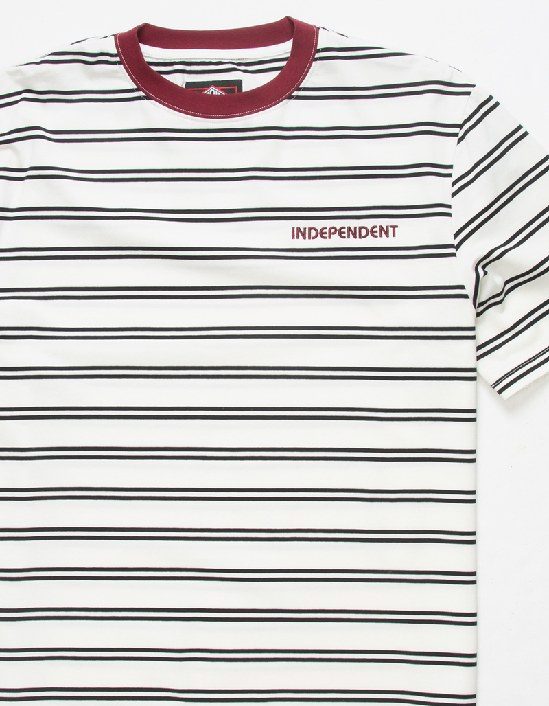 INDEPENDENT Bahuas Mens Striped Tee image number 1