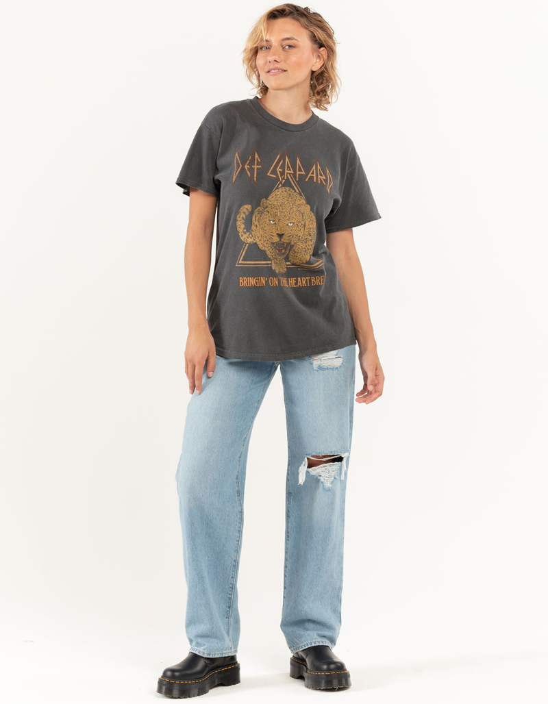 THE VINYL ICONS Def Leppard Heartbreak Womens Tee image number 3