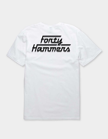FORTY HAMMERS Mini Logo Unisex Tee Primary Image