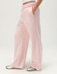 FULL TILT Star Applique Womens Wide Leg Sweatpants image number 3