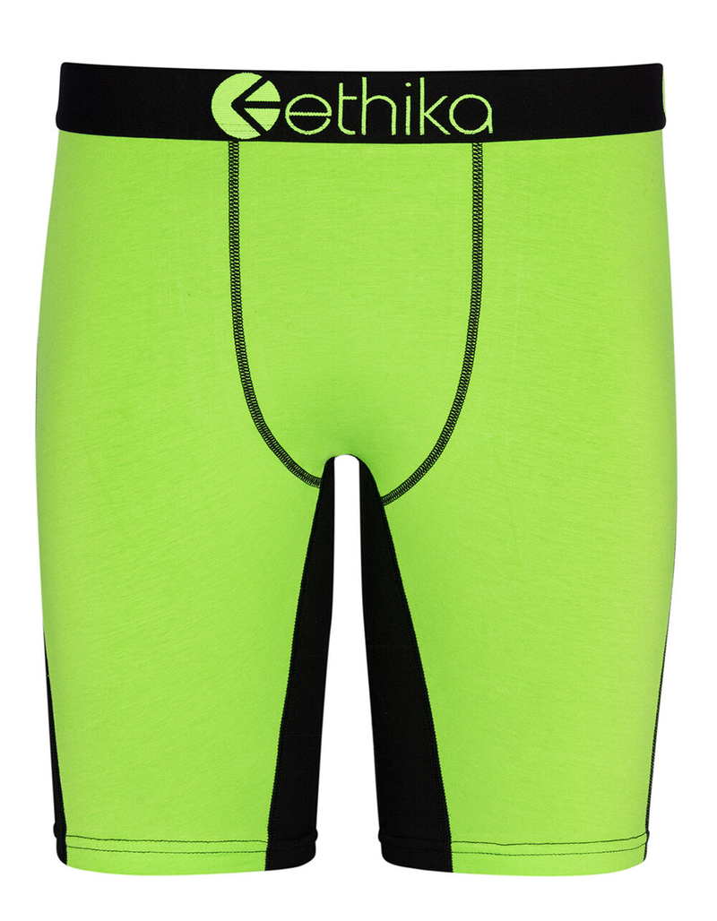 ETHIKA Flou Green Boys Boxer Briefs image number 0