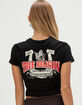 TRUE RELIGION Logo Womens Baby Tee image number 1