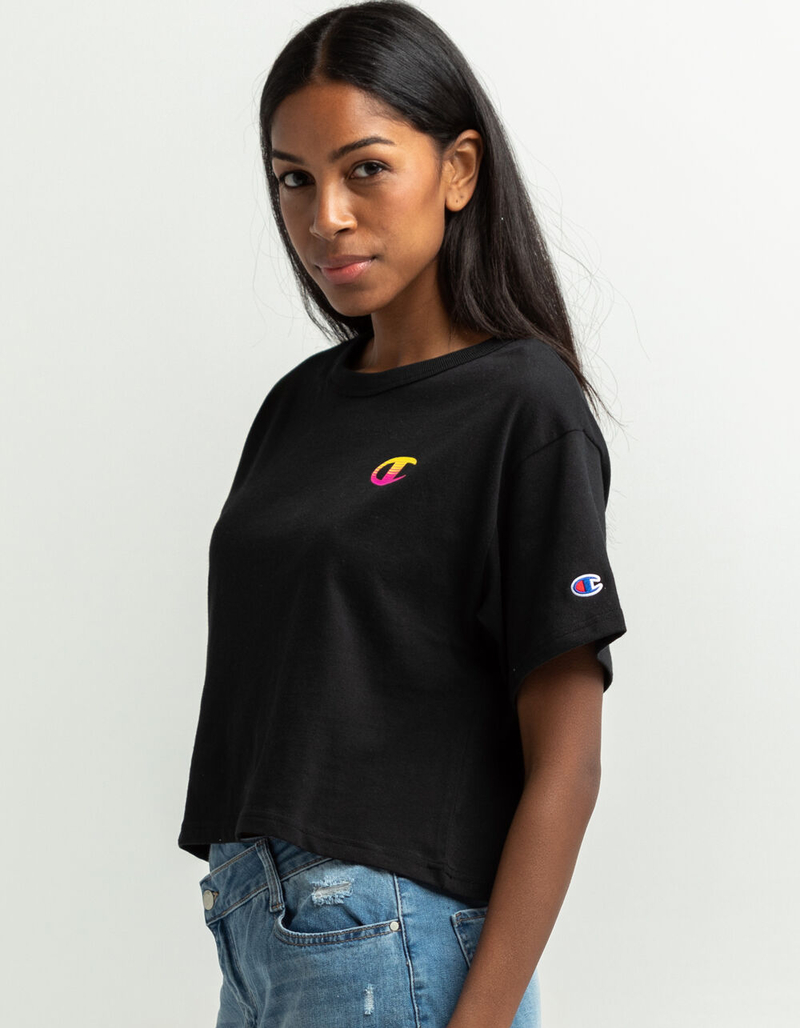 CHAMPION x Cobra Kai Womens Crop Tee image number 2