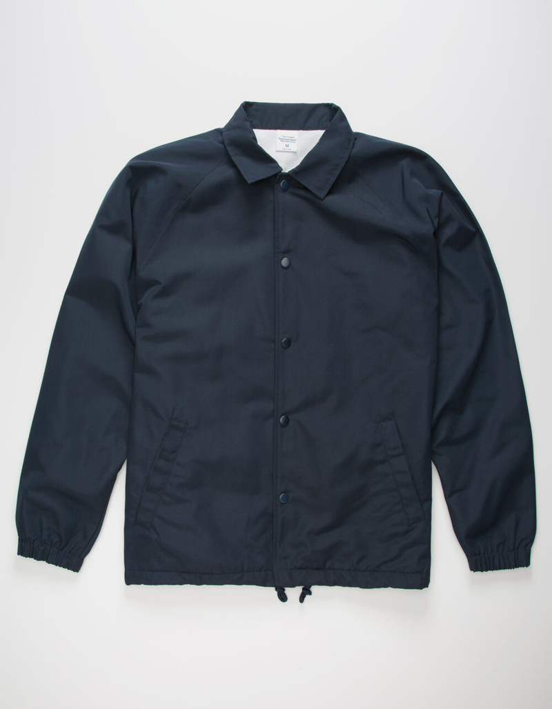 SEPTEMBER Navy Mens Coaches Jacket image number 0