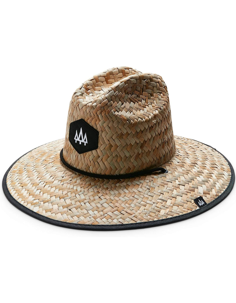 HEMLOCK HAT CO. Blackout Straw Lifeguard Hat image number 0