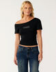 RIP CURL RC Womens Off The Shoulder Tee image number 1