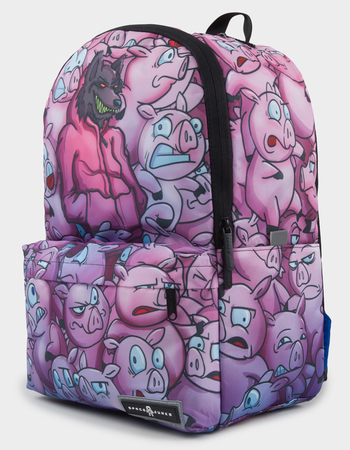 SPACE JUNK Wolf Pigs Backpack Alternative Image