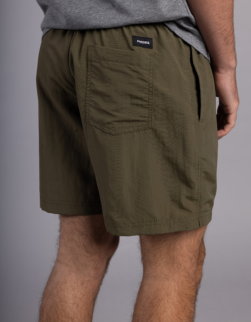 RSQ Mens 6" Nylon Shorts image number 7
