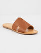SODA Slide Tan Girls Sandals image number 1