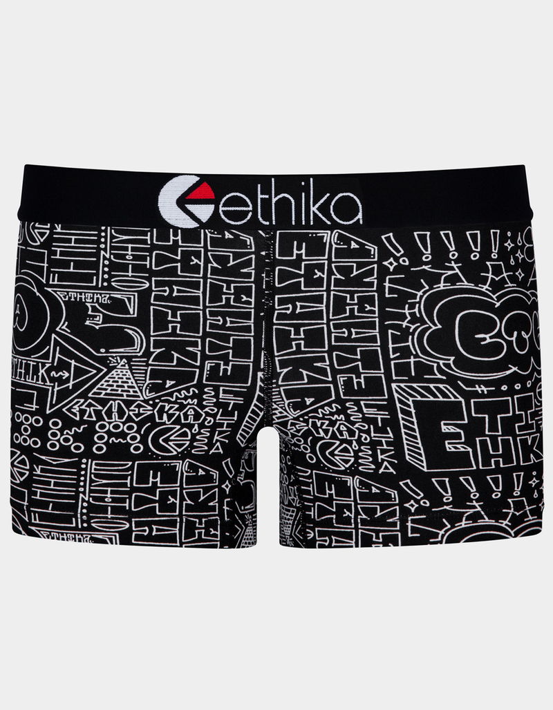 ETHIKA Black Book Womens Staple Boyshorts image number 3
