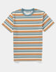RHYTHM Everyday Mens Stripe Tee image number 1