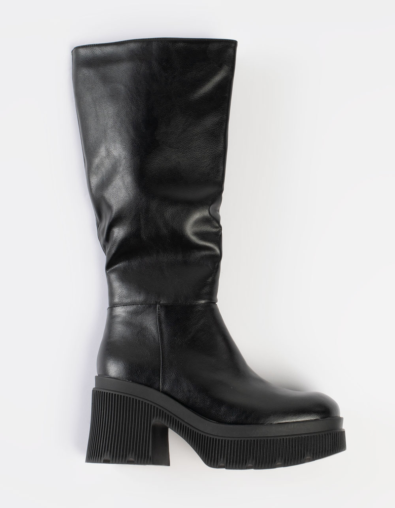BAMBOO Attach Womens Knee High Boots BLACK Tillys