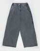RUSTY Slub Mens Extra Baggy Elastic Waist Jeans image number 4