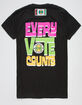 CROSS COLOURS Every Vote Counts Mens T-Shirt image number 1