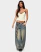 EDIKTED Ruelle Contrast Frill Tank Top image number 4