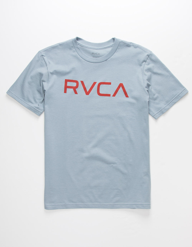 RVCA Big RVCA Light Blue Boys T-Shirt image number 0